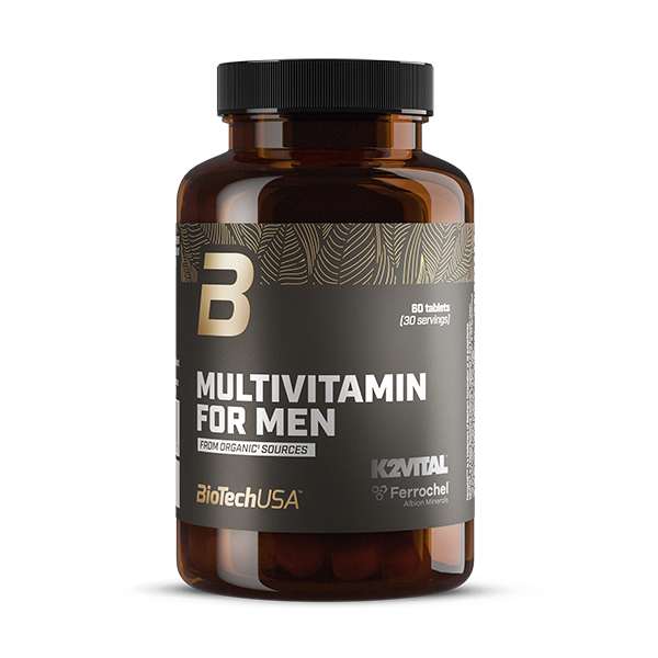 Multivitamin For Men from organic sources - 60 tableta