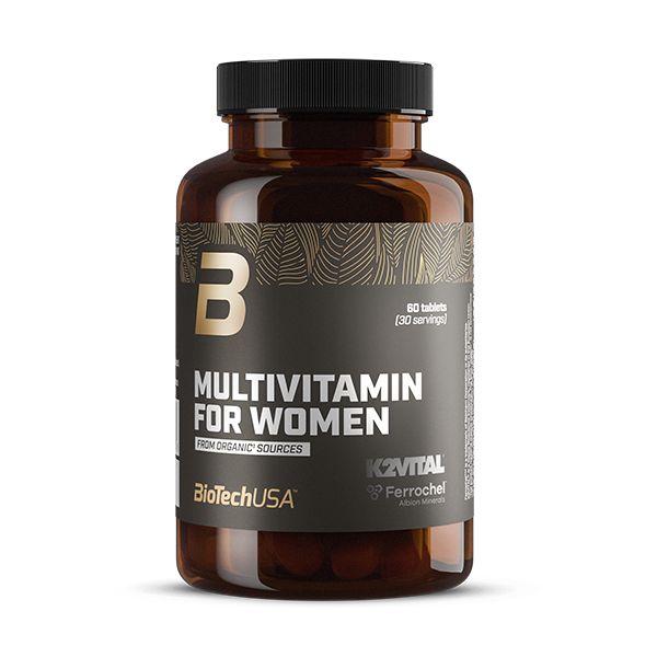 Multivitamin For Women from organic sources - 60 tableta