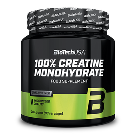 100% Creatine Monohydrate - 300 g Bez ukusa