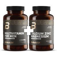 Multivitamin For Men + Calcium Zinc Magnesium from organic sources