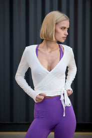 SILKWRAP ženski top dugih rukava