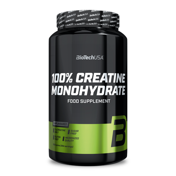100% Creatine Monohydrate - 1000 g Bez ukusa