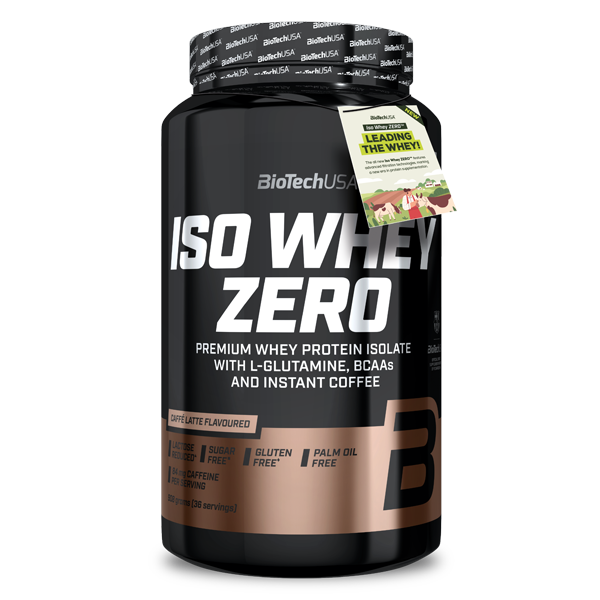 Iso Whey Zero - 908 g Caffé latte