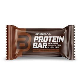 Zahvaljujući visokom udjelu proteina i niskom udjelu šećera, BioTechUSA Protein Bar proteinska pločica izvrstan je izbor za one koji redovno treniraju i koji se trude da steknu čvrsto tijelo. Osim toga, pločica se uklapa i u uravnoteženu prehranu.