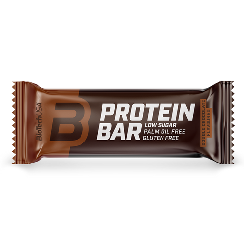 Zahvaljujući visokom udjelu proteina i niskom udjelu šećera, BioTechUSA Protein Bar proteinska pločica izvrstan je izbor za one koji redovno treniraju i koji se trude da steknu čvrsto tijelo. Osim toga, pločica se uklapa i u uravnoteženu prehranu.
