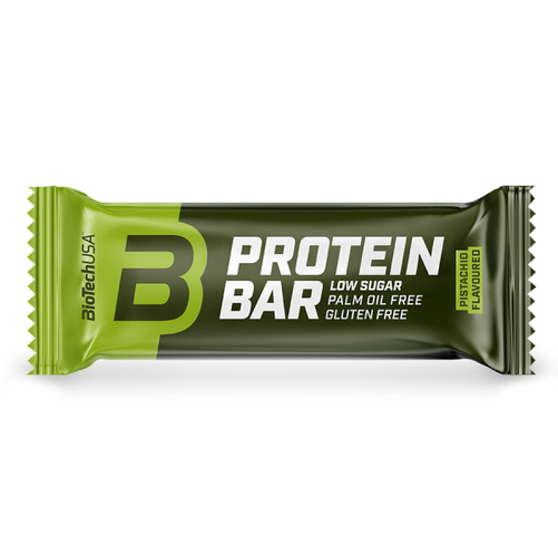 Zahvaljujući visokom udjelu proteina i niskom udjelu šećera, BioTechUSA Protein Bar proteinska pločica izvrstan je izbor za one koji redovno treniraju i koji se trude da steknu čvrsto tijelo. Osim toga, pločica se uklapa i u uravnoteženu prehranu.