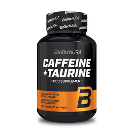 Caffeine + Taurine - 60 kapsula BioTechUSA