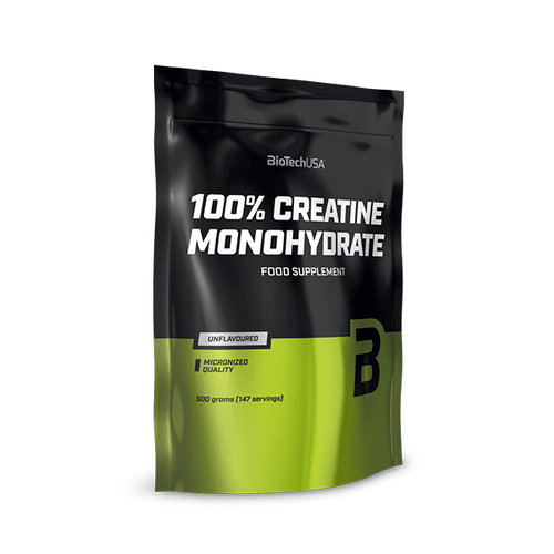 100% Micronized Creatine Monohydrate - 500 g torba