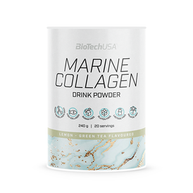 BioTechUSA Marine Collagen - aromatizirani napitak u prahu koji sadrži riblji kolagen i vitamin C.  