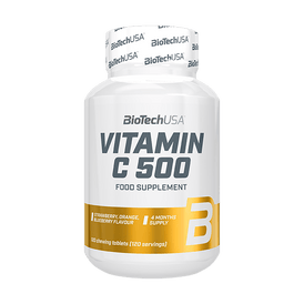 Vitamin C 500 - 120 rágótabletta - BioTechUSA