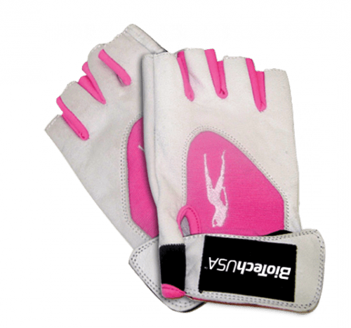 Lady-1 rukavice za trening - bijelo-ružičasta